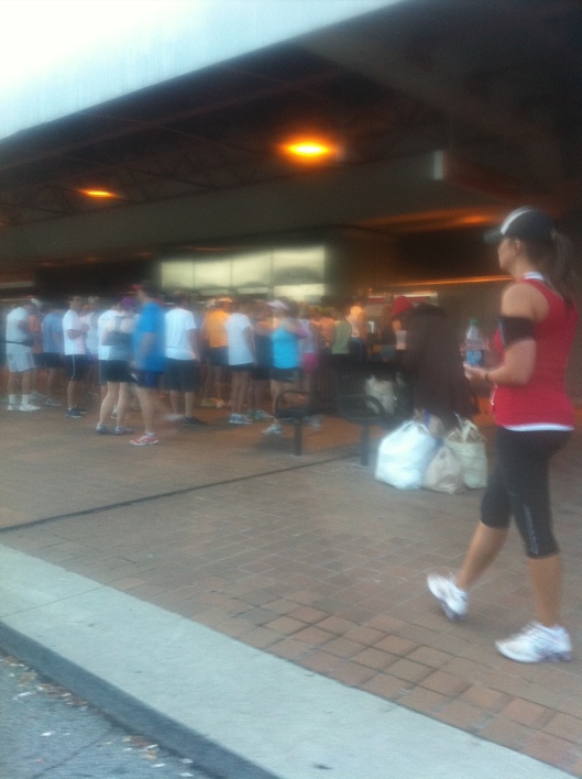 The MARTA card line last July 4th. Don't be these people.